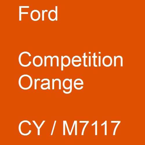 Ford, Competition Orange, CY / M7117.